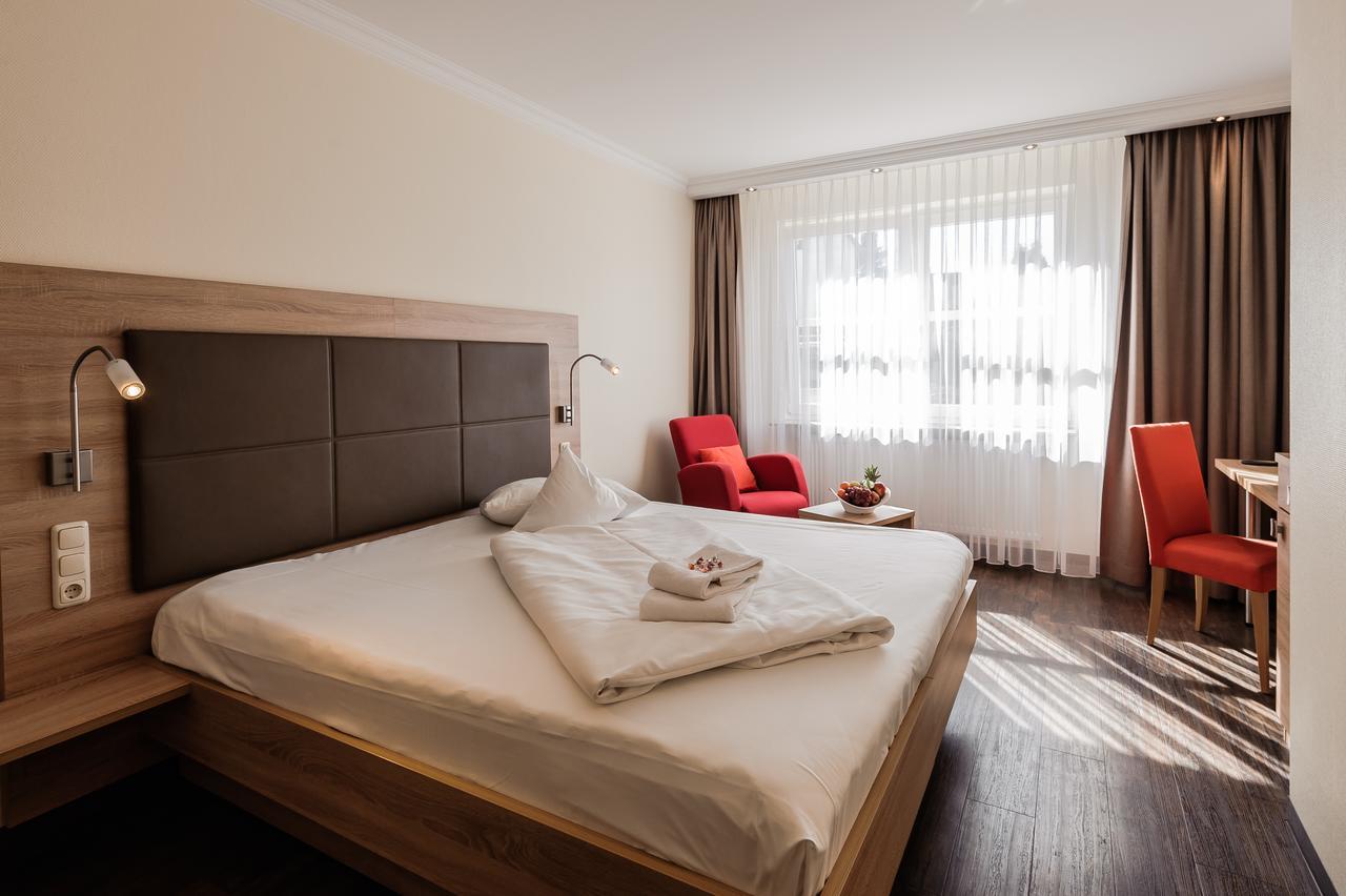 Hotel An Der Linah Garni Buxtehude Buitenkant foto